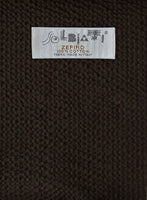 Solbiati Dark Brown Seersucker Pants - StudioSuits