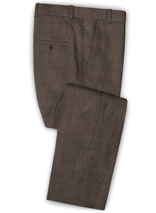 Solbiati Linen Wool Silk Inardo Pants - StudioSuits