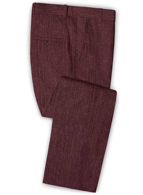 Solbiati Linen Wool Silk Tomo Pants - StudioSuits