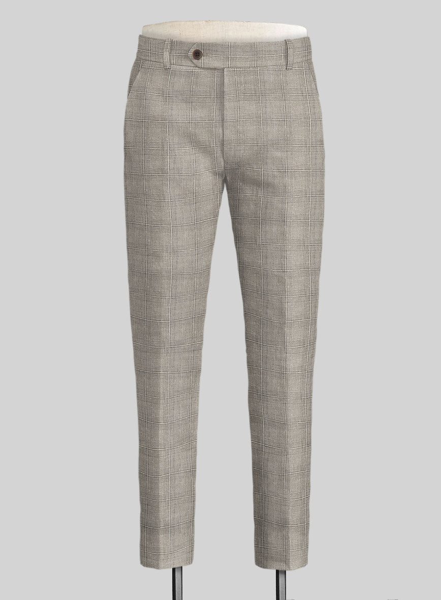 Solbiati Linen Wool Silk Tapulo Pants - StudioSuits