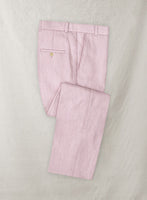 Solbiati Pink Seersucker Pants - StudioSuits