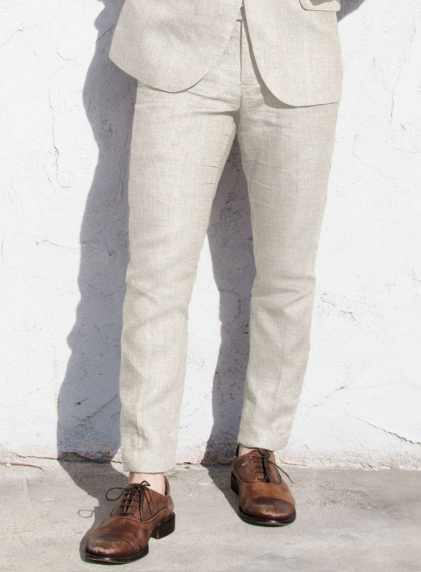 Solbiati Tropical Linen Pants - StudioSuits