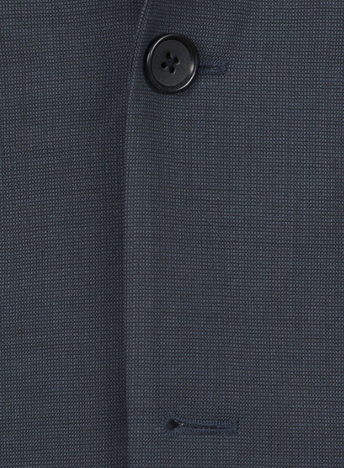 Spanish Blue Wool Jacket - StudioSuits