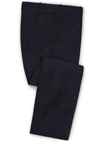 Stretch Midnight Blue Wool Suit - StudioSuits