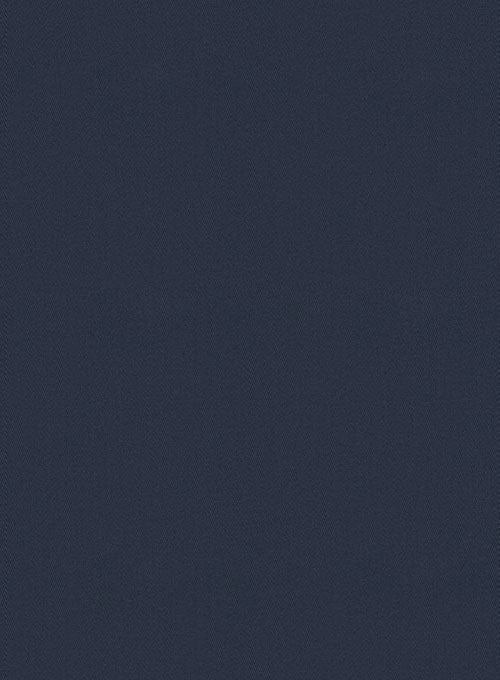 Stretch Summer Weight Dark Blue Chino Pants - StudioSuits