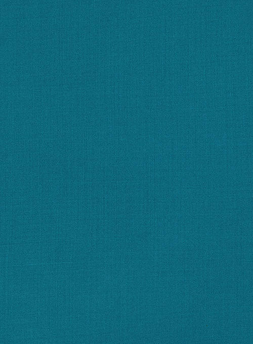 Teal Blue Wool Suit - StudioSuits