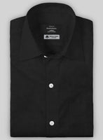 Thomas Mason Black Shirt - StudioSuits