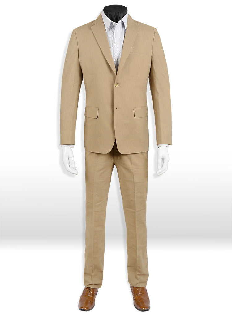 Tropical Tan Linen Suit - Special Offer - StudioSuits