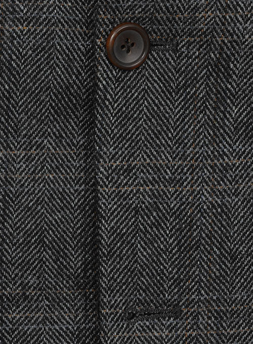 Vintage Fort Gray Tweed Jacket - StudioSuits