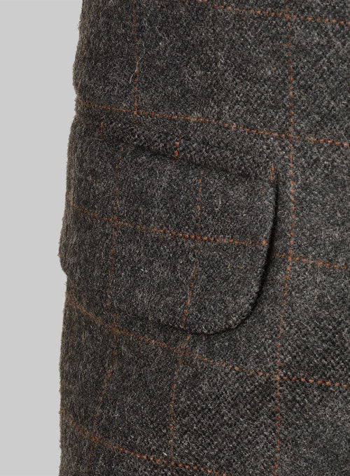 Vintage Four Square Tweed Jacket - StudioSuits