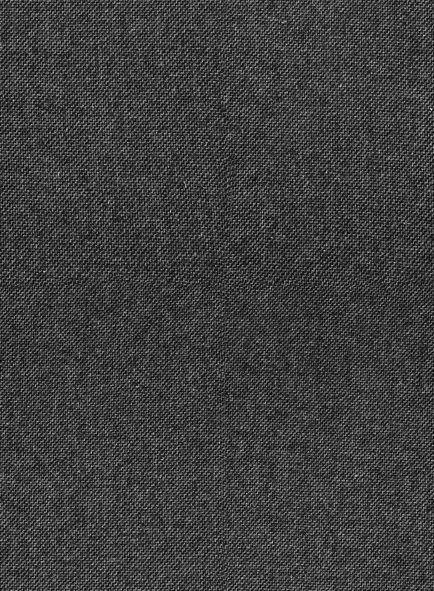 Vintage Dark Gray Weave Tweed Jacket - StudioSuits