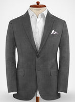 Lanificio Zegna Traveller Gray Wool Suit - StudioSuits