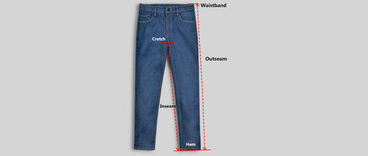 Inseam vs Outseam for Jeans: What's the Difference?