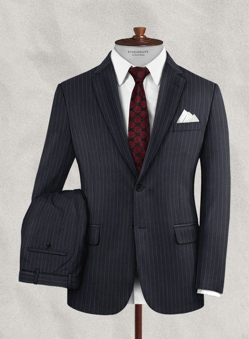 Suit Spotlight: The Napolean Windsor Blue Stripe Suit