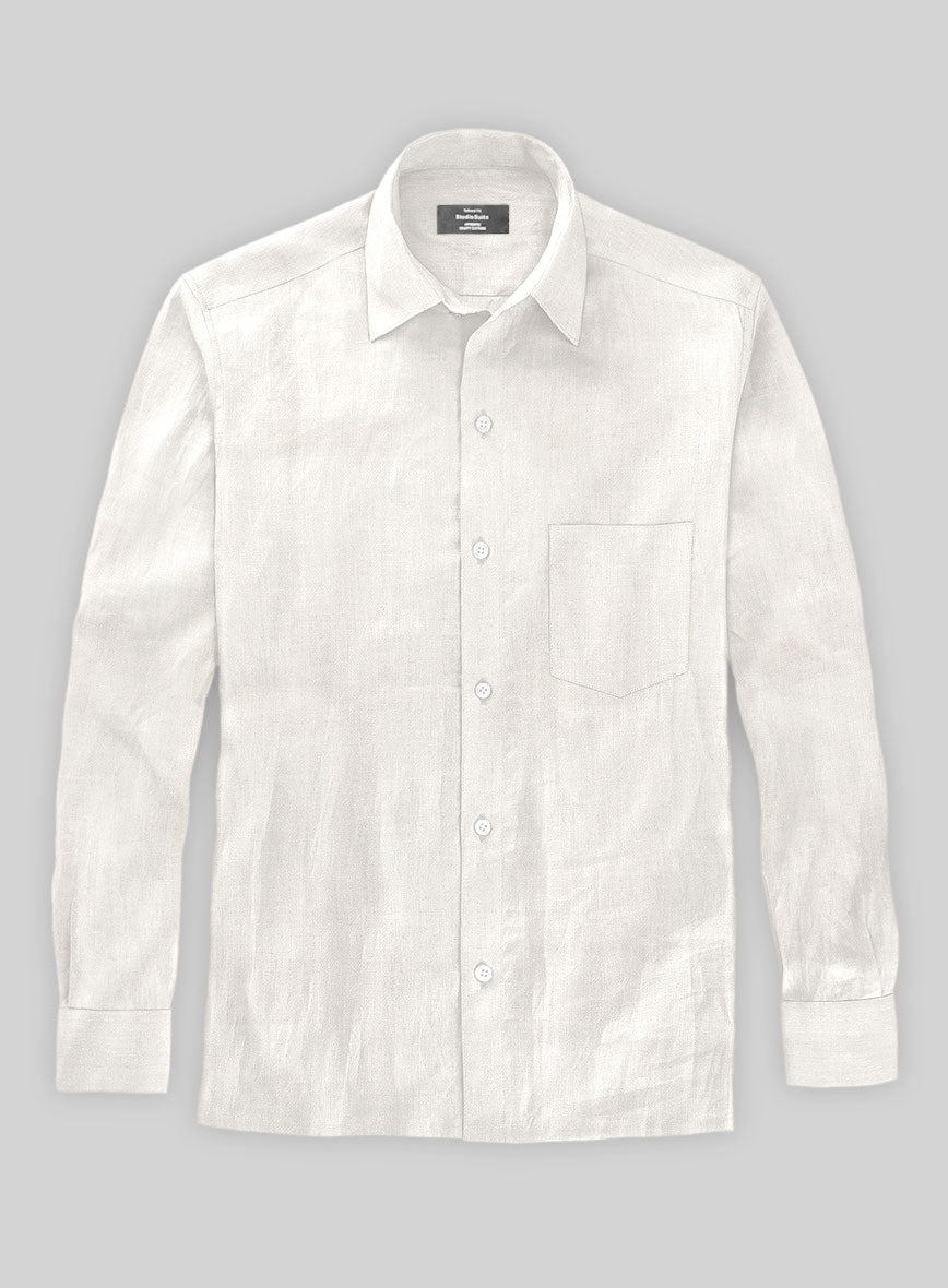 Ivory Linen Shirt