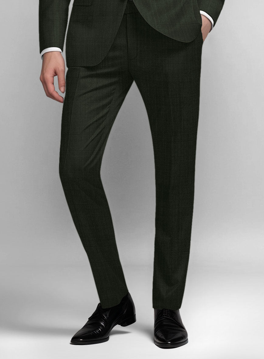 Guabello Dark Green Suit  StudioSuits