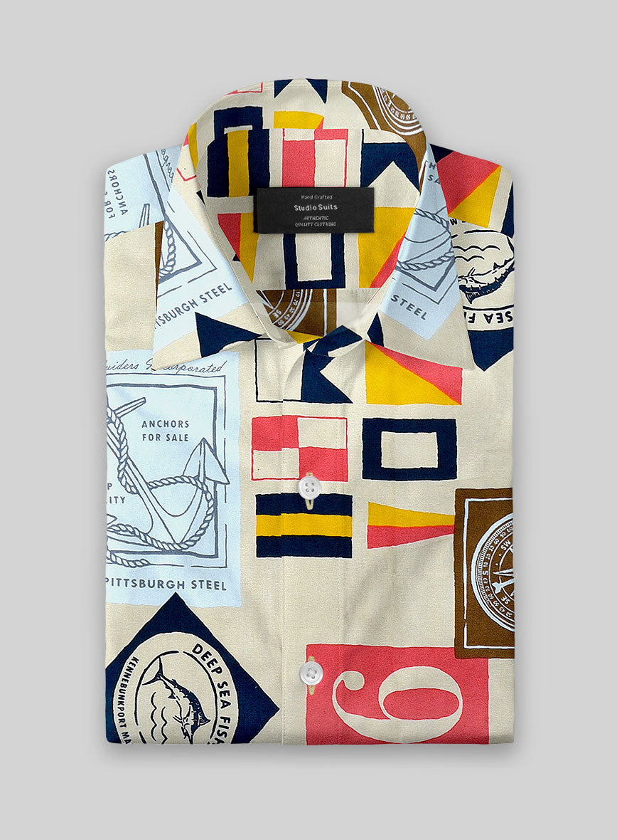 Harbor Atlas Cotton Shirt - StudioSuits