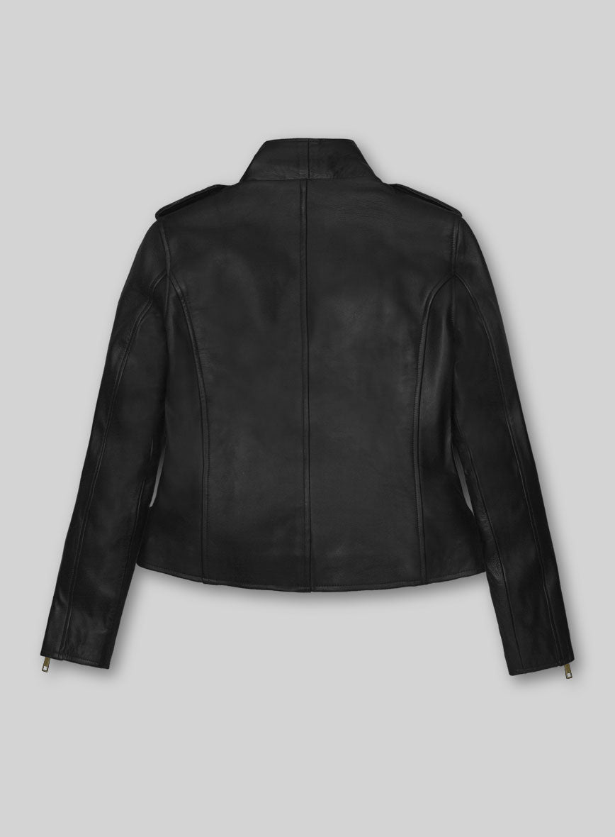Women's Captain Marvel Leather Jacket - StudioSuits