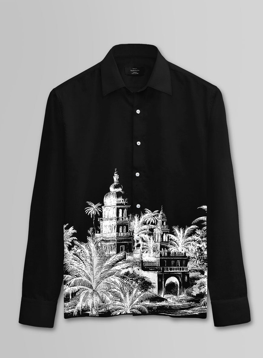 Inkframe Cotton Shirt - StudioSuits