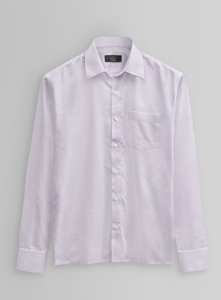 Northbridge Weave Cotton Lycra Shirt - StudioSuits