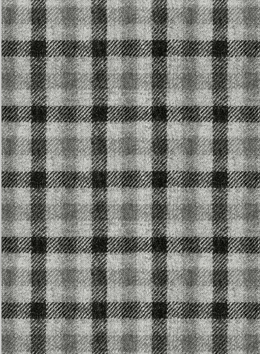 Italian Silverthorn Check Tweed Jacket - StudioSuits
