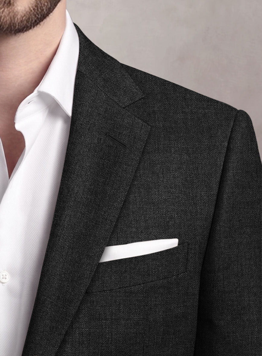 Loro Piana Suitmate Charcoal Jacket - StudioSuits