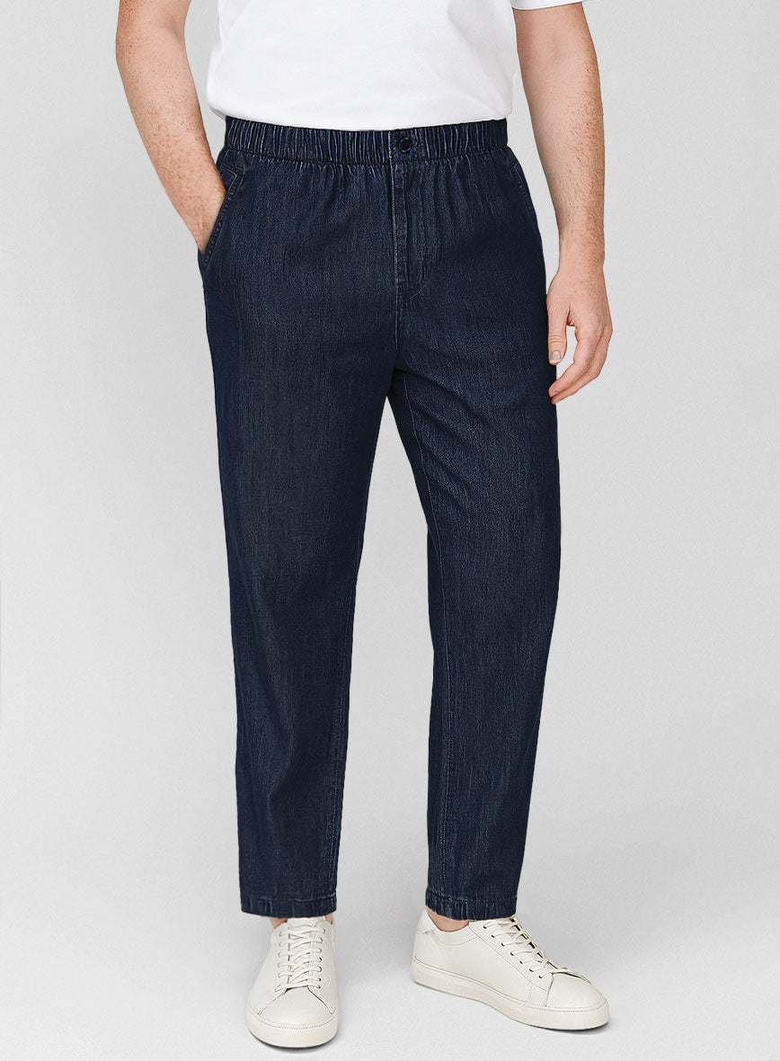 Easy Pants Light Weight Indigo - StudioSuits