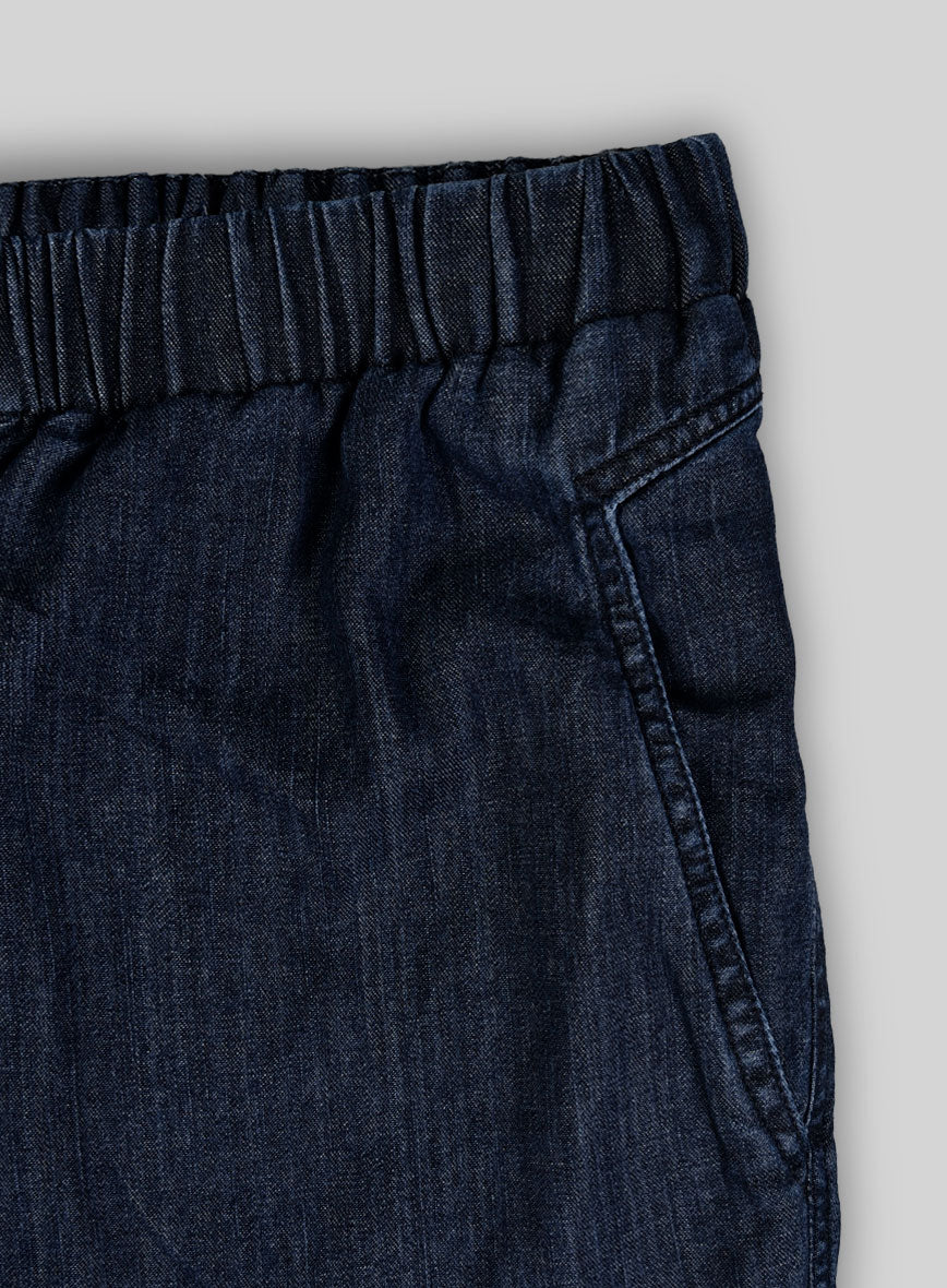 Easy Pants Light Weight Indigo - StudioSuits