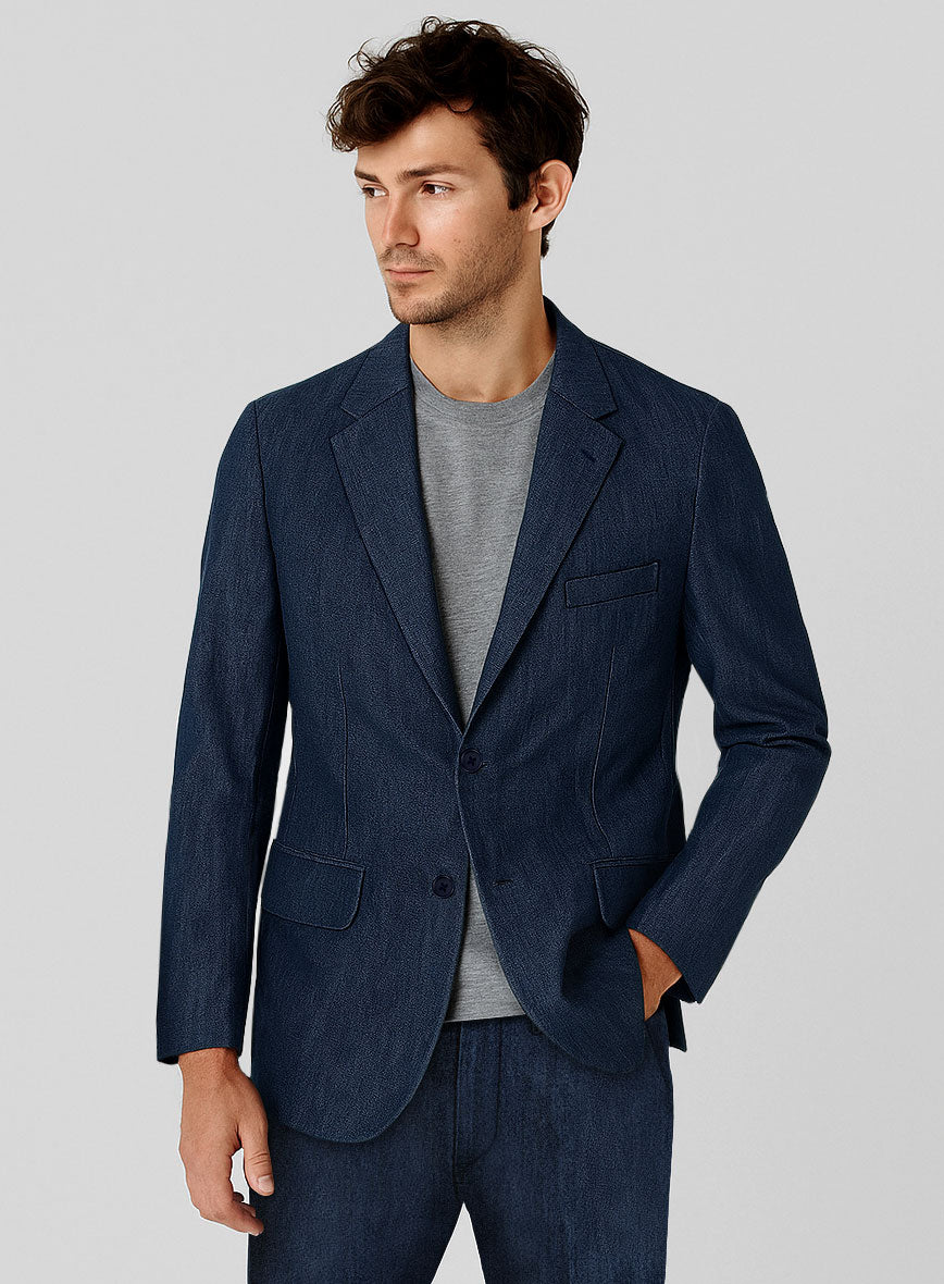 Light Weight Denim Suit