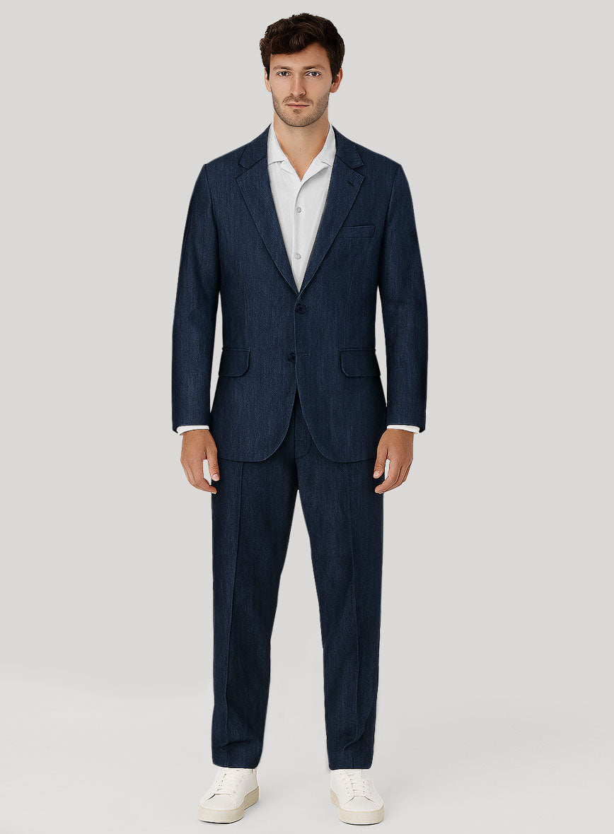 Light Weight Denim Suit