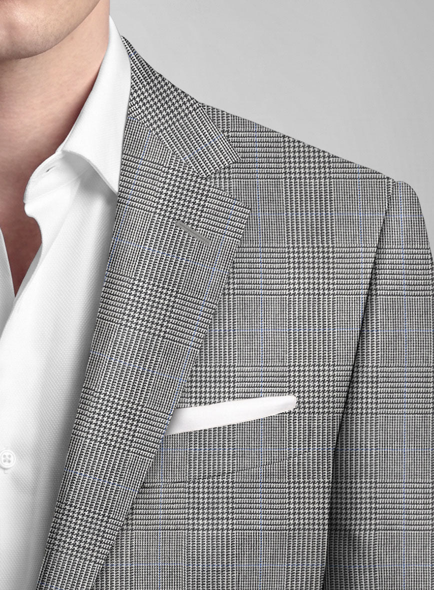 Hardy Minnis BW Prince of Wales Wool Suit - StudioSuits