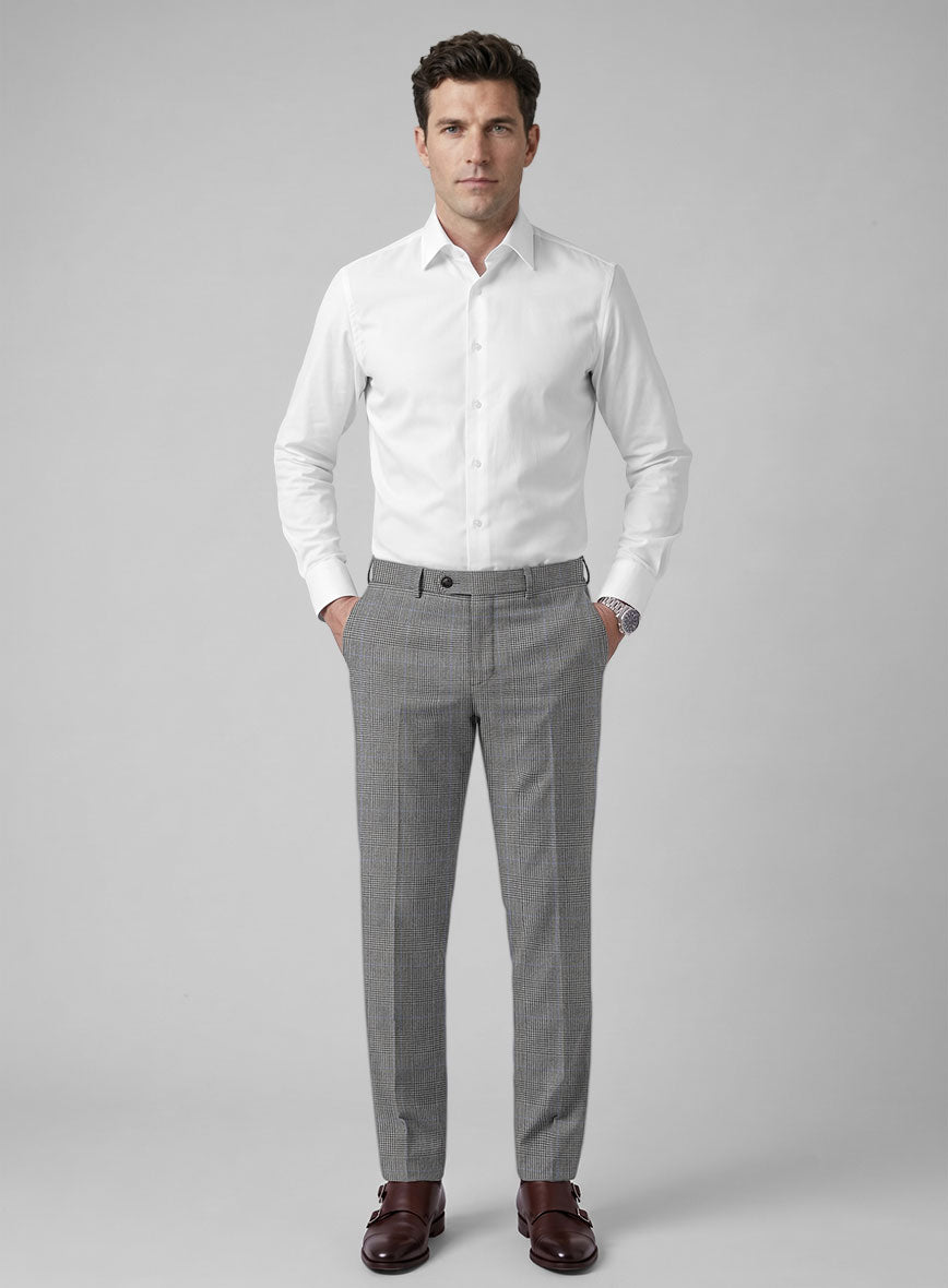 Hardy Minnis BW Prince of Wales Wool Suit - StudioSuits