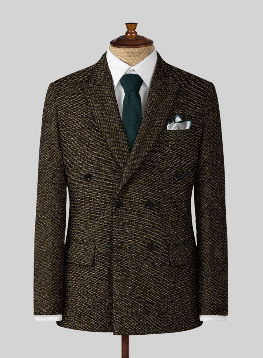 Highlander Heavy Brown Bedford Tweed Suit - StudioSuits