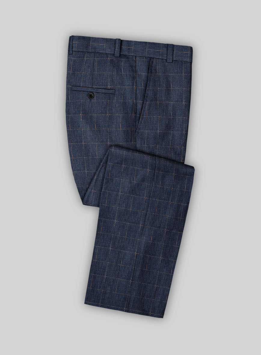 Italian Linen Clavo Pants - StudioSuits