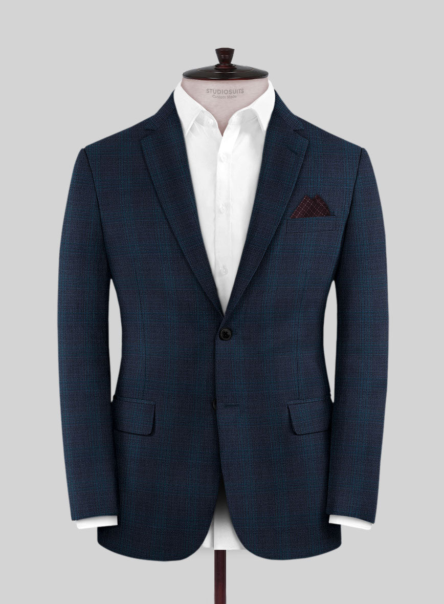 Italian Wool Ercula Suit - StudioSuits