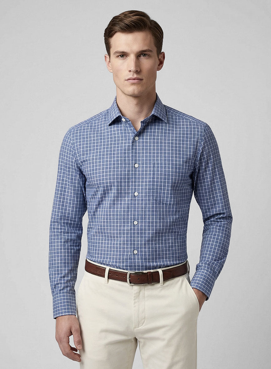 Italian Dovaro Skye Shirt - StudioSuits