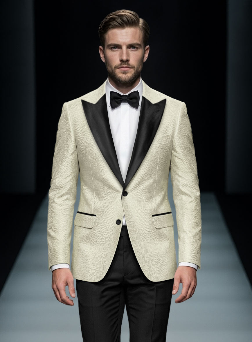 Italian Silk Lucea Tuxedo Jacket - StudioSuits
