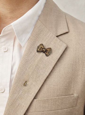 Vintage Bow Lapel Pin - StudioSuits