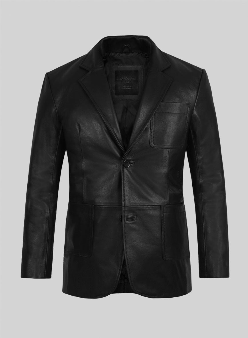 Leather Blazer - # 124 - StudioSuits
