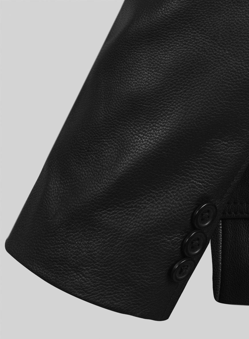 Leather Blazer - # 124 - StudioSuits
