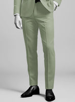 Napolean Cadet Green Wool Pants - StudioSuits