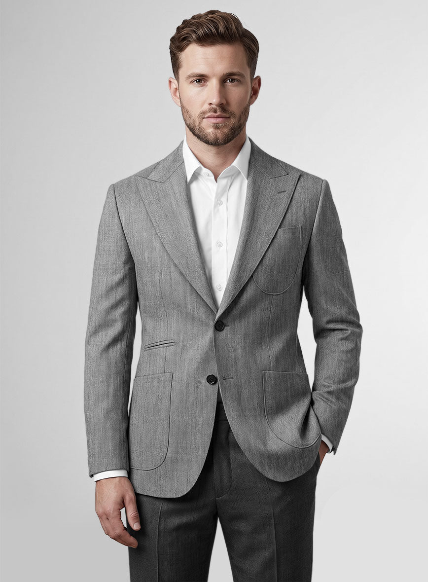 Pablo Style Wool Jacket - StudioSuits
