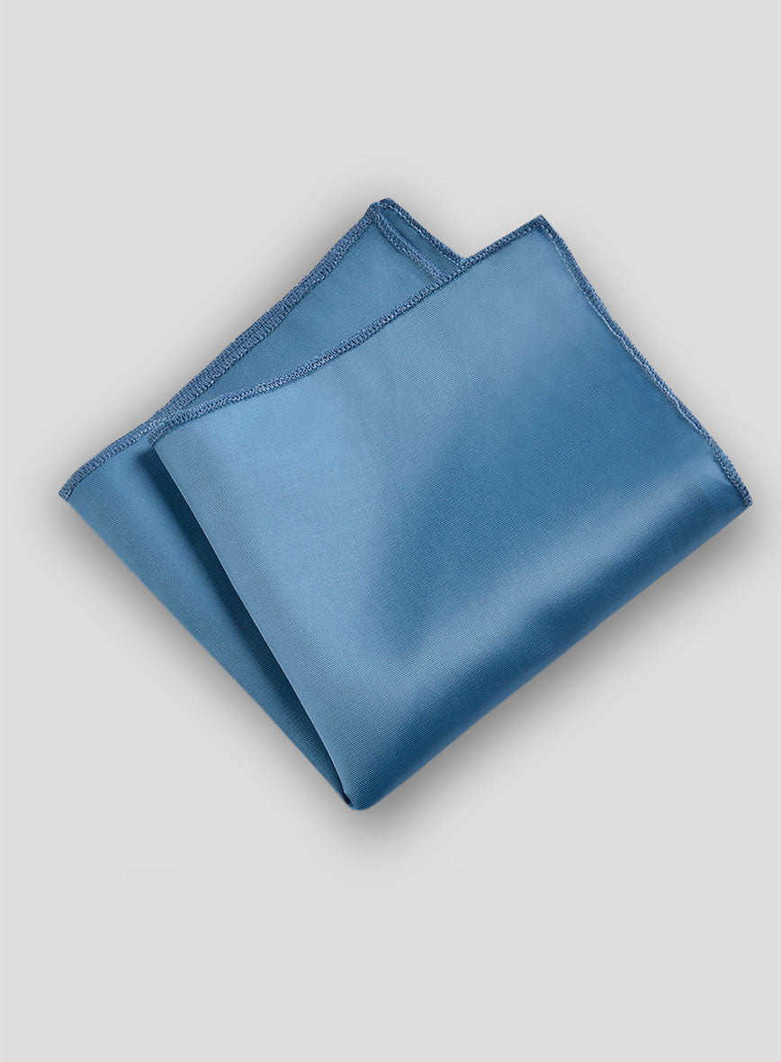 Pocket Square - Turkish Blue - StudioSuits