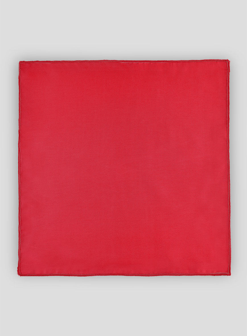 Pocket Square - Red - StudioSuits