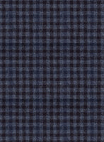 Reda Baez Blue Checks Wool Suit - StudioSuits