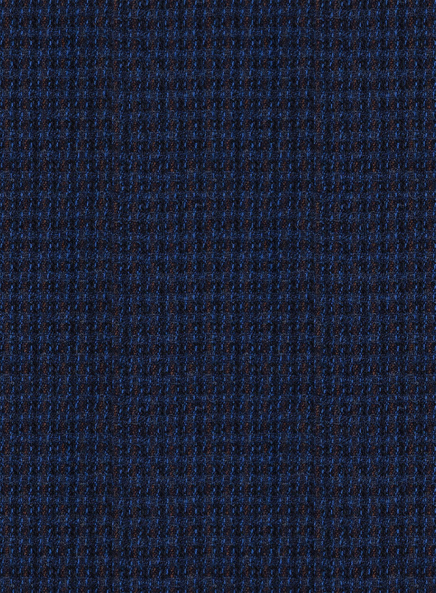 Reda Dalma Blue Wool Pants - StudioSuits