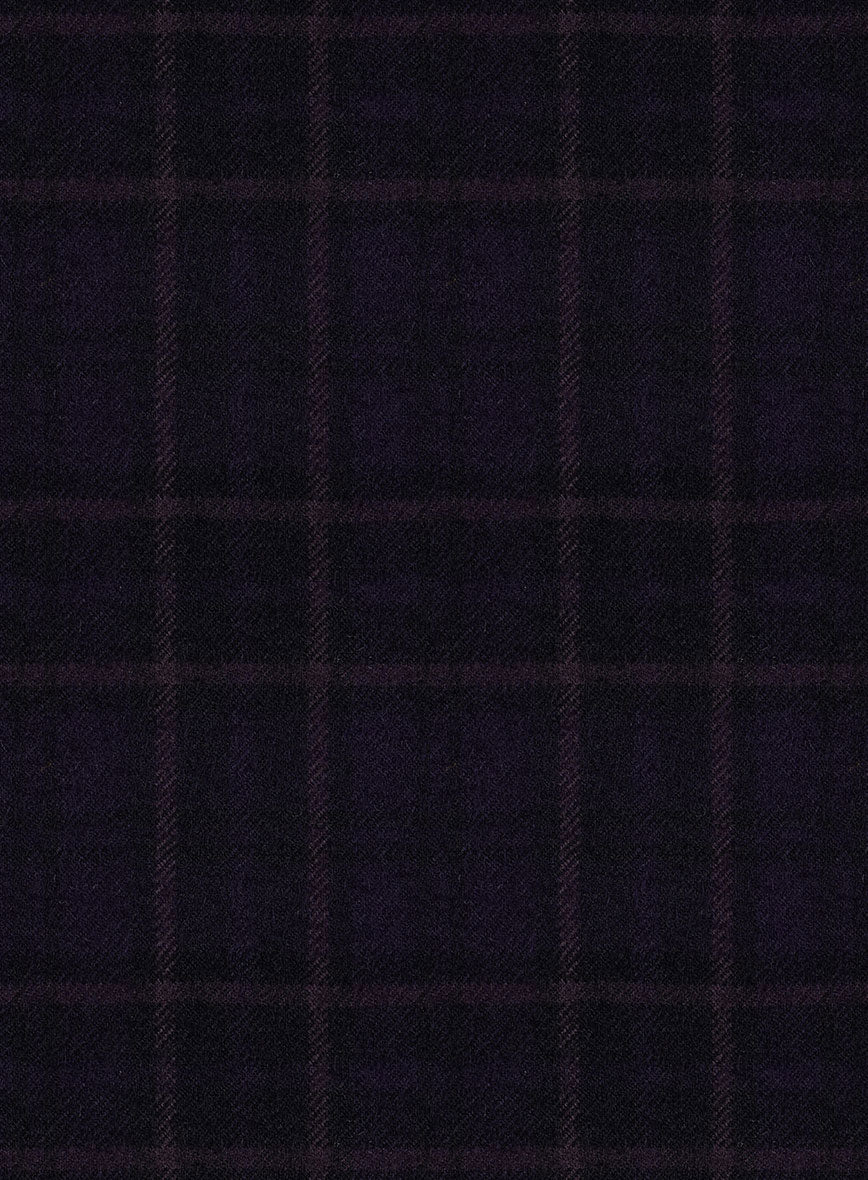Reda Eralto Purple Checks Wool Suit - StudioSuits