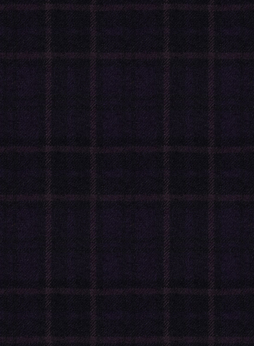 Reda Eralto Purple Checks Wool Suit - StudioSuits