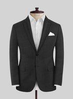 Reda Flexo Charcoal Wool Suit - StudioSuits