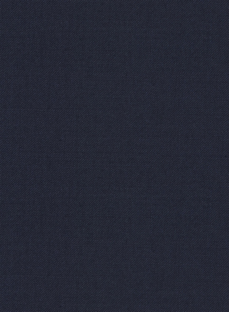 Reda Flexo Dark Midnight Blue Wool Jacket - StudioSuits